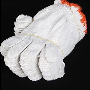 FUFU Eleven (11) Pairs White Work Gloves Lightweight & Soft Protective Cotton OS